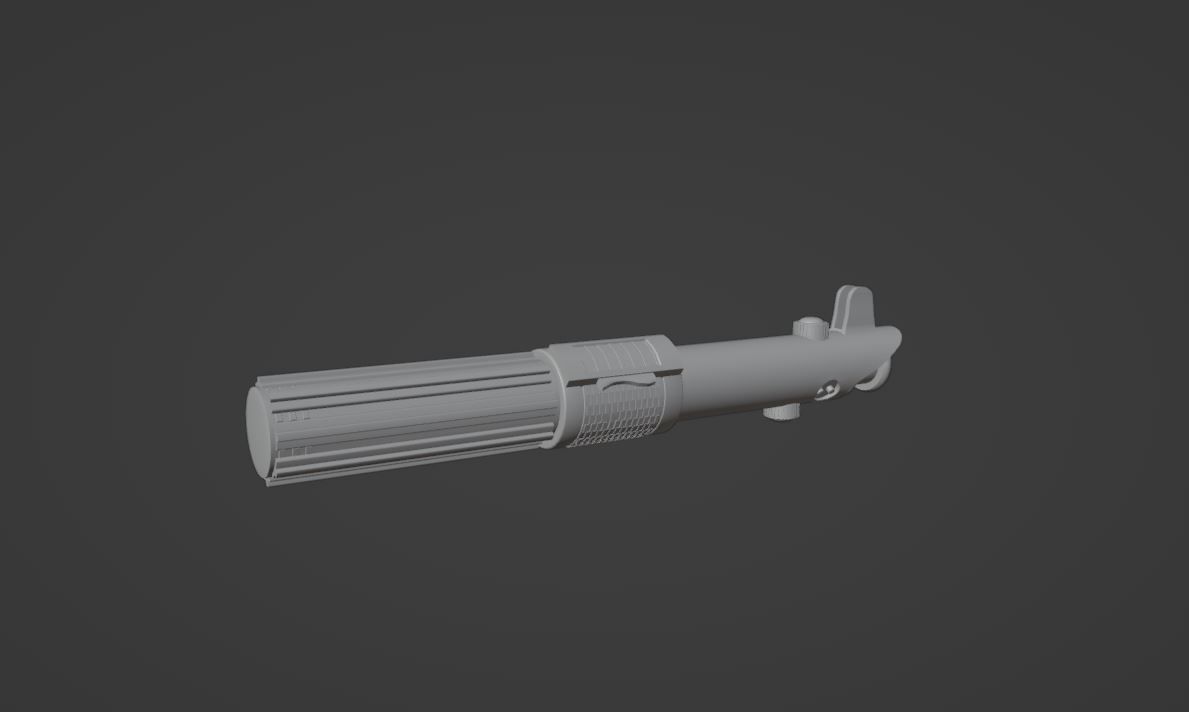 Anakin Lightsaber 3D model_4