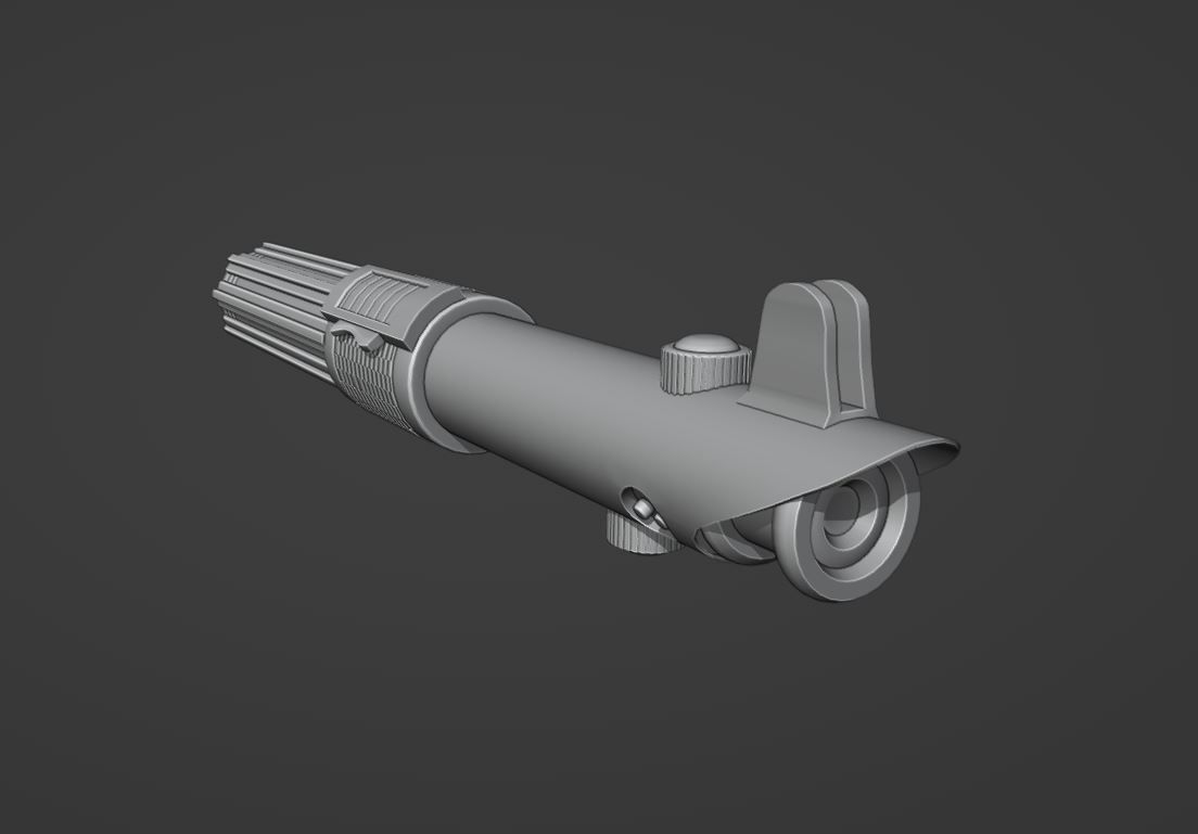 Anakin Lightsaber 3D model_5