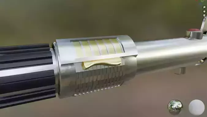 Anakin Lightsaber 3D model