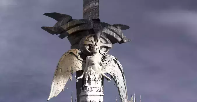 Angel with sword Kit bash