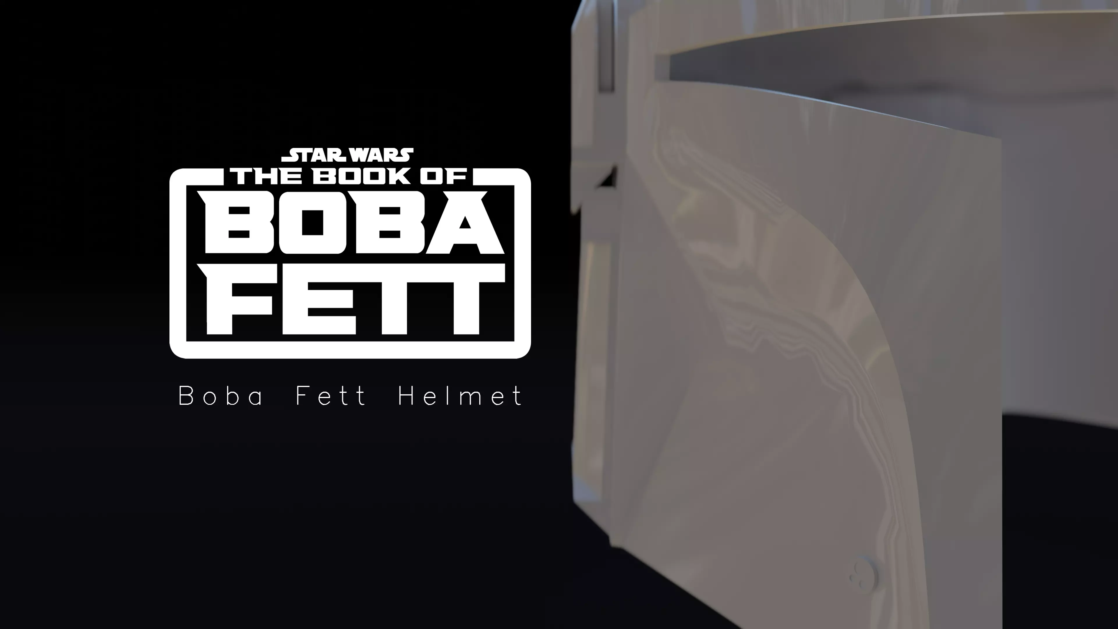 Star Wars The Book of Boba Fett Helmet 3D Model for 3D Printing 3D print model