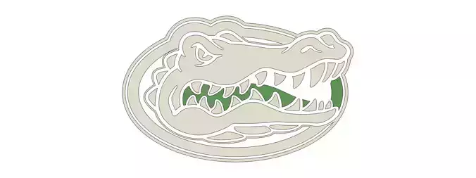 gators wall logo