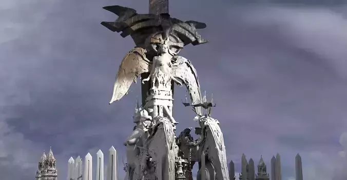 Angel with sword 2 Kit bash