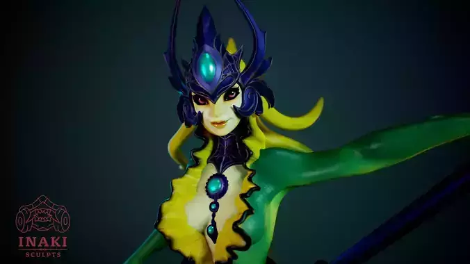 Nami - League of Legends 3D print model