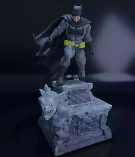Batman Statue 3D print model