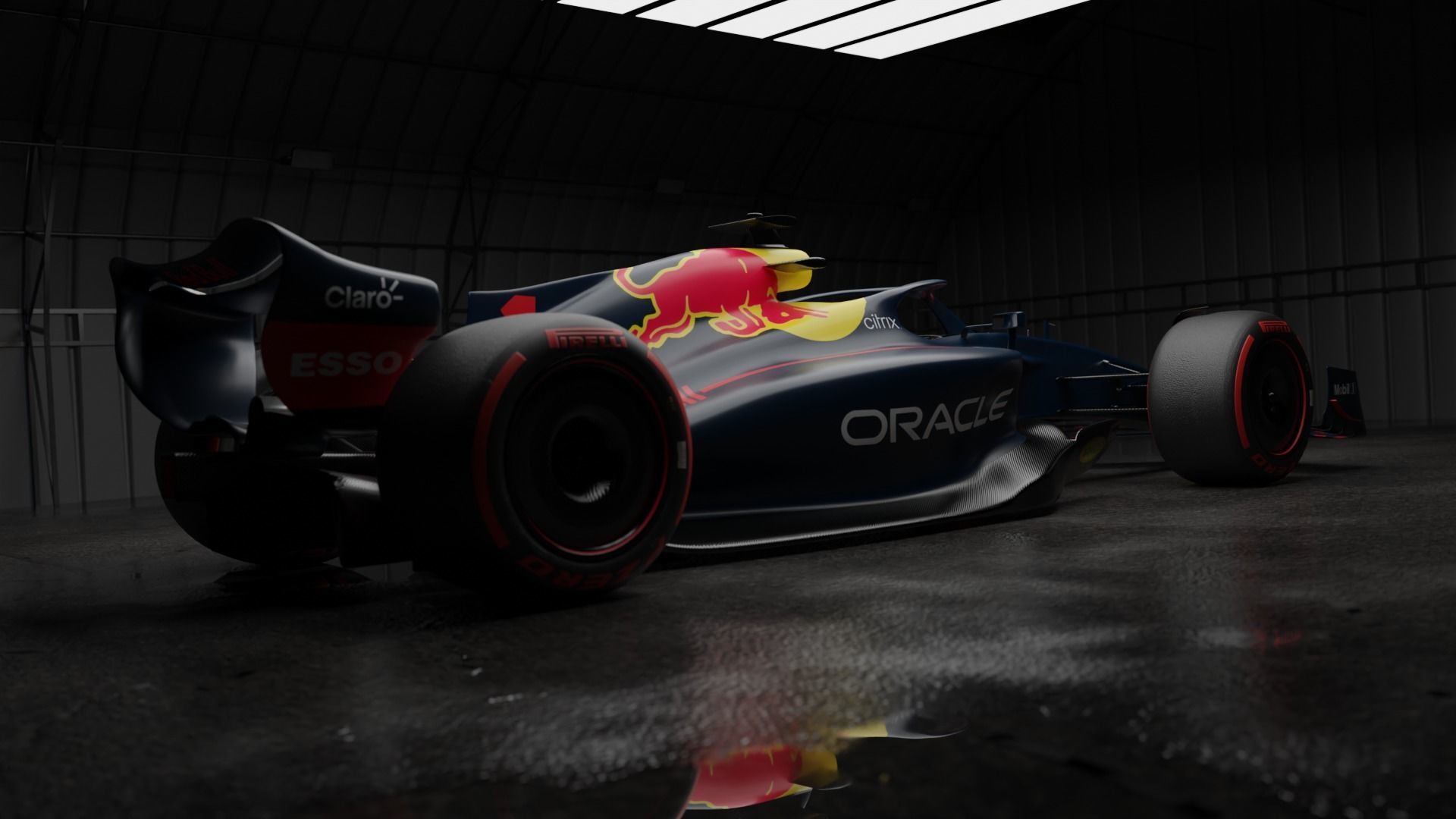 RedBull Formula 1 Car 3D model 3D model_8
