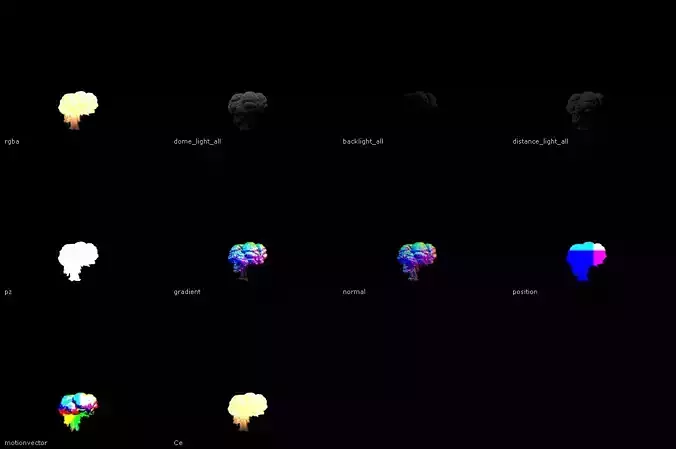 vdb passes hda 3D model