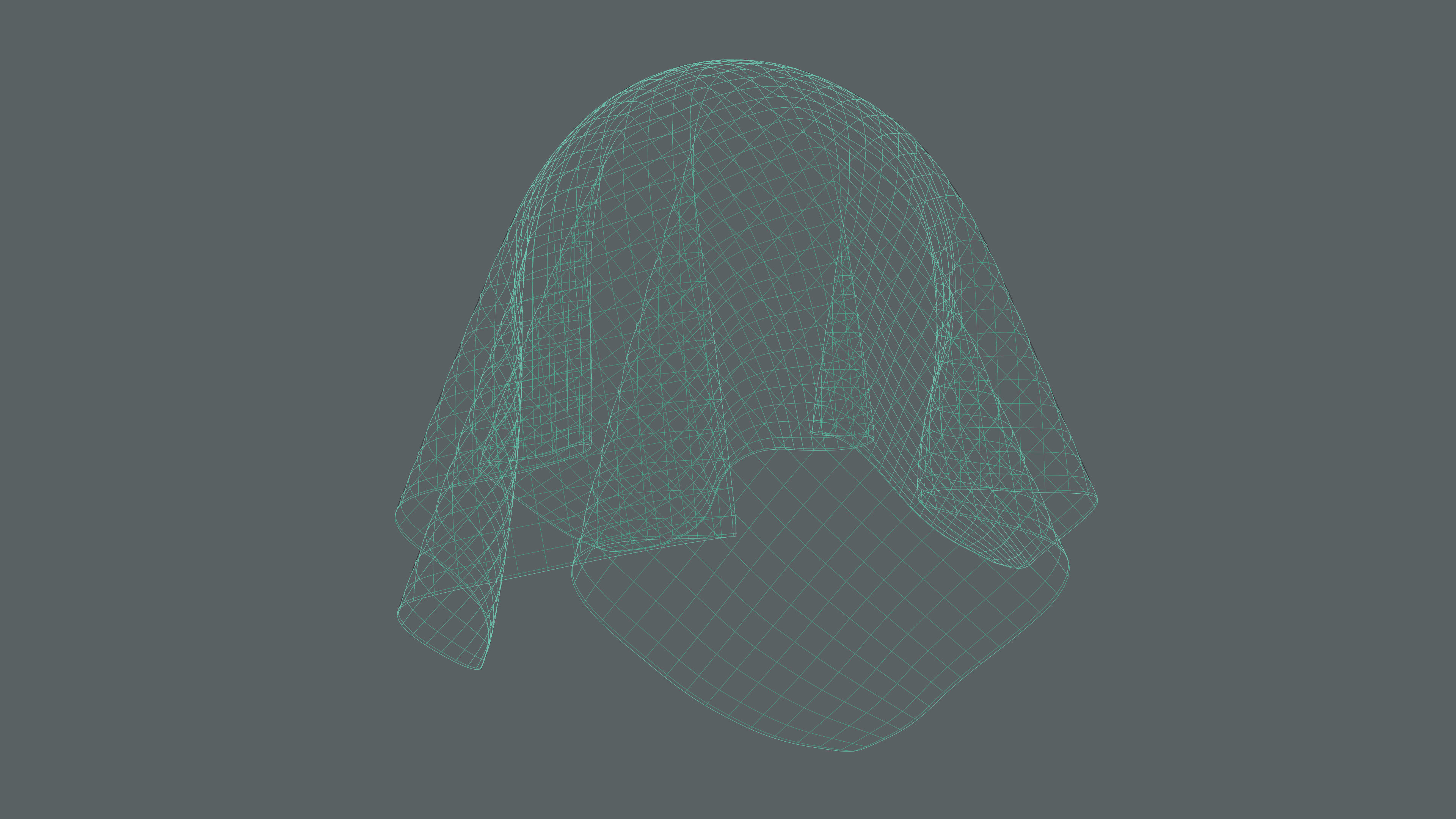 Textile Showcase Cloth Free 3D model_4