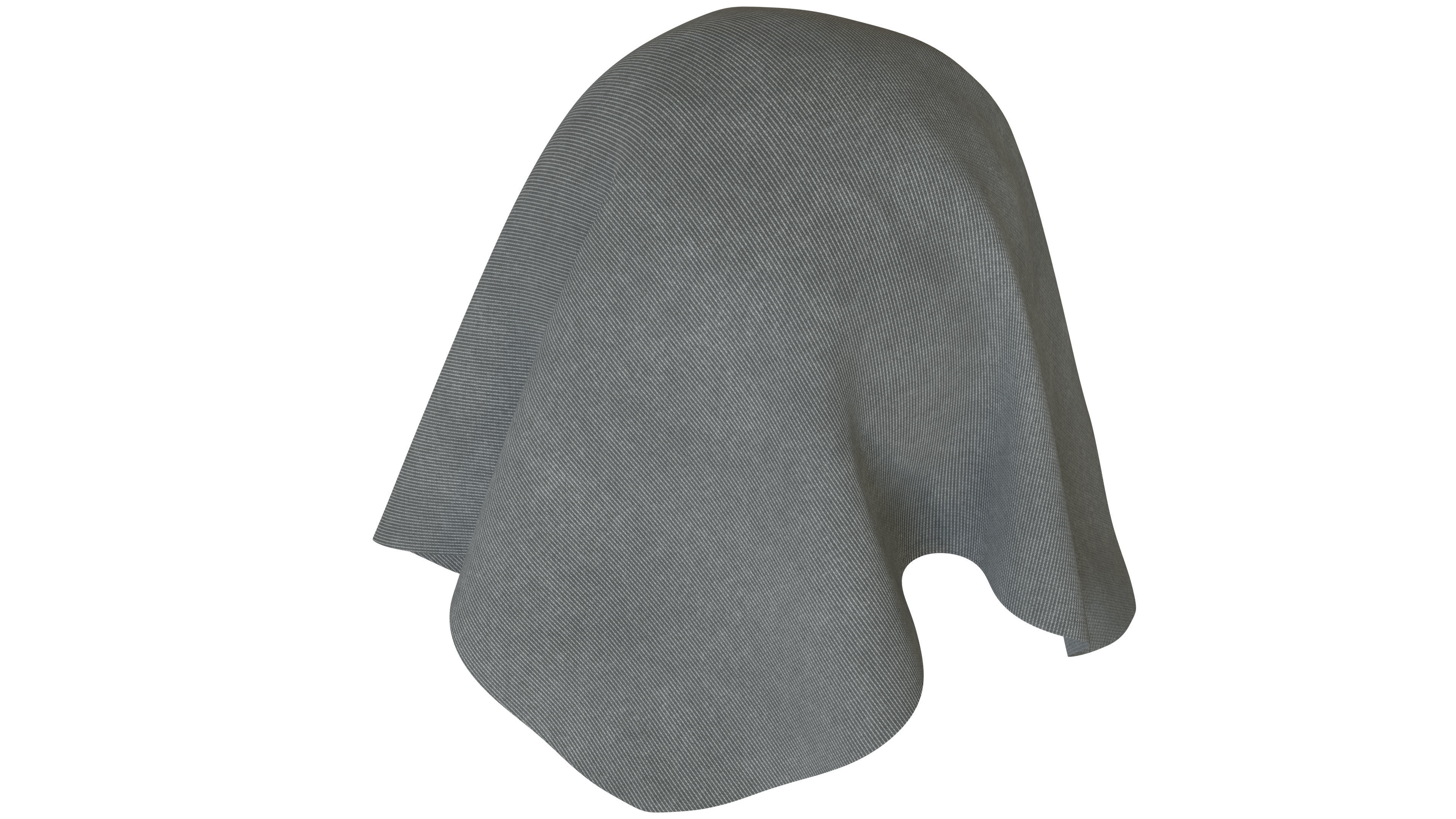 Textile Showcase Cloth Free 3D model_1