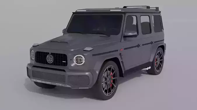 Mercedes-Benz Brabus G800 Low-poly 3D model