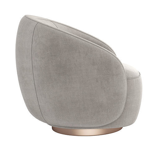 Kelly Wearstler Wetherly Swivel 3D model 5