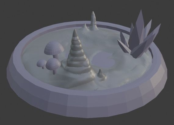 Dragon of Crystal 3D print model_5