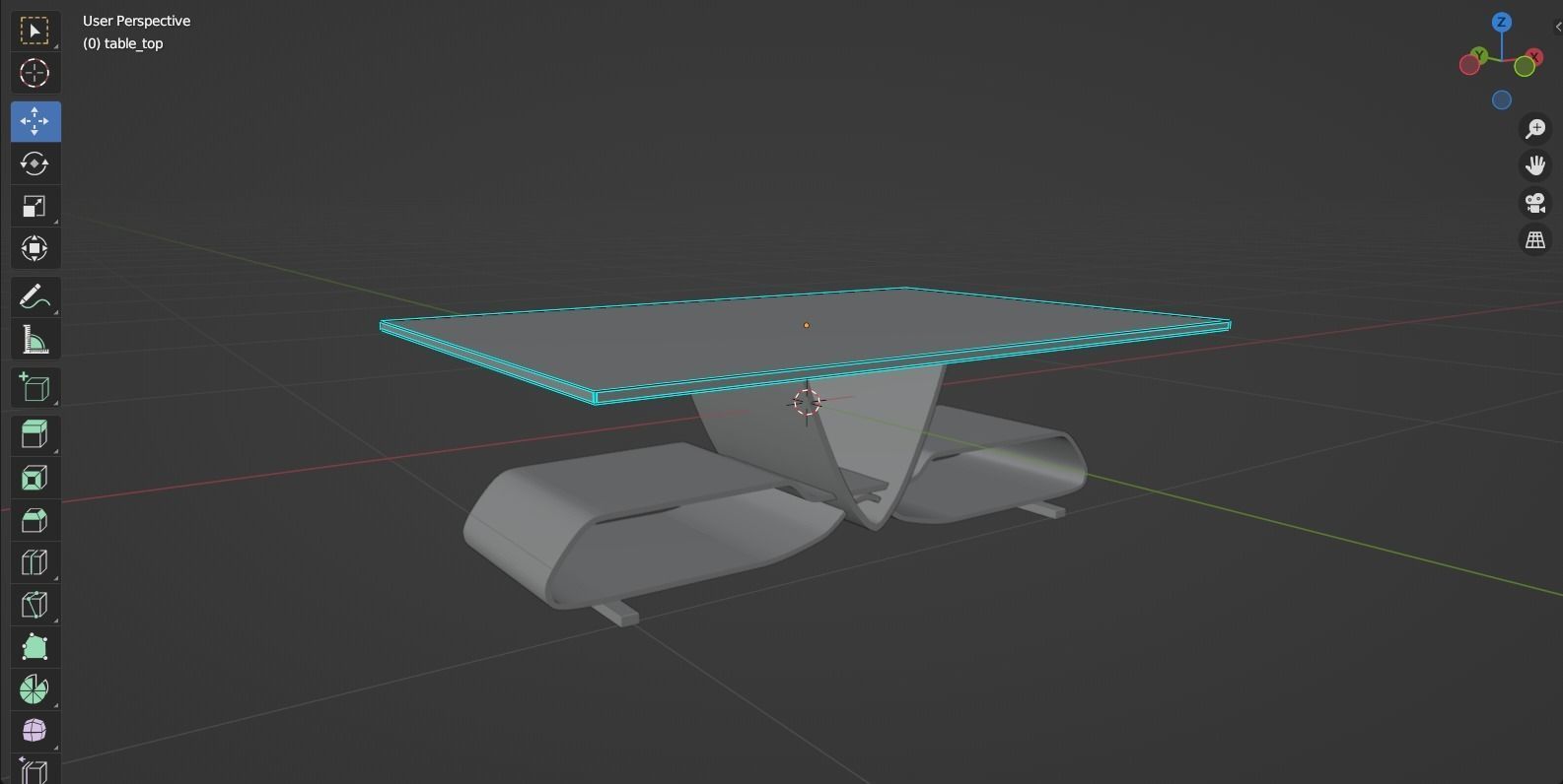 Alfa Romeo design coffe table Free 3D model_4