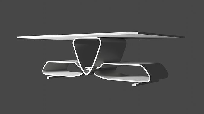 Alfa Romeo design coffe table Free 3D model