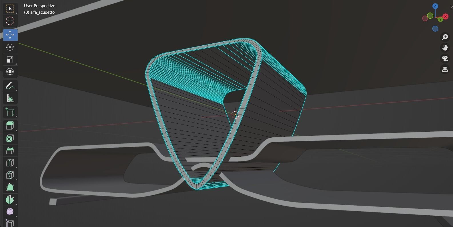 Alfa Romeo design coffe table Free 3D model_5