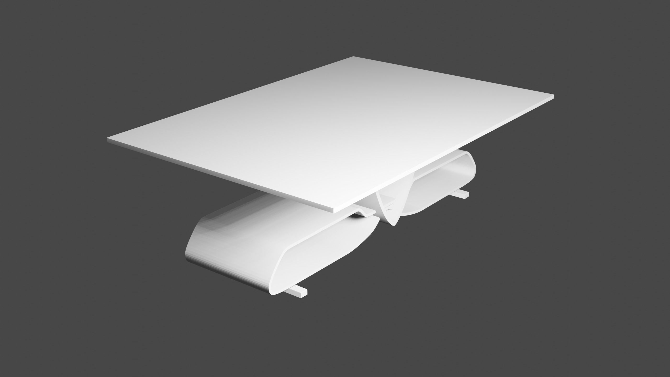 Alfa Romeo design coffe table Free 3D model_1