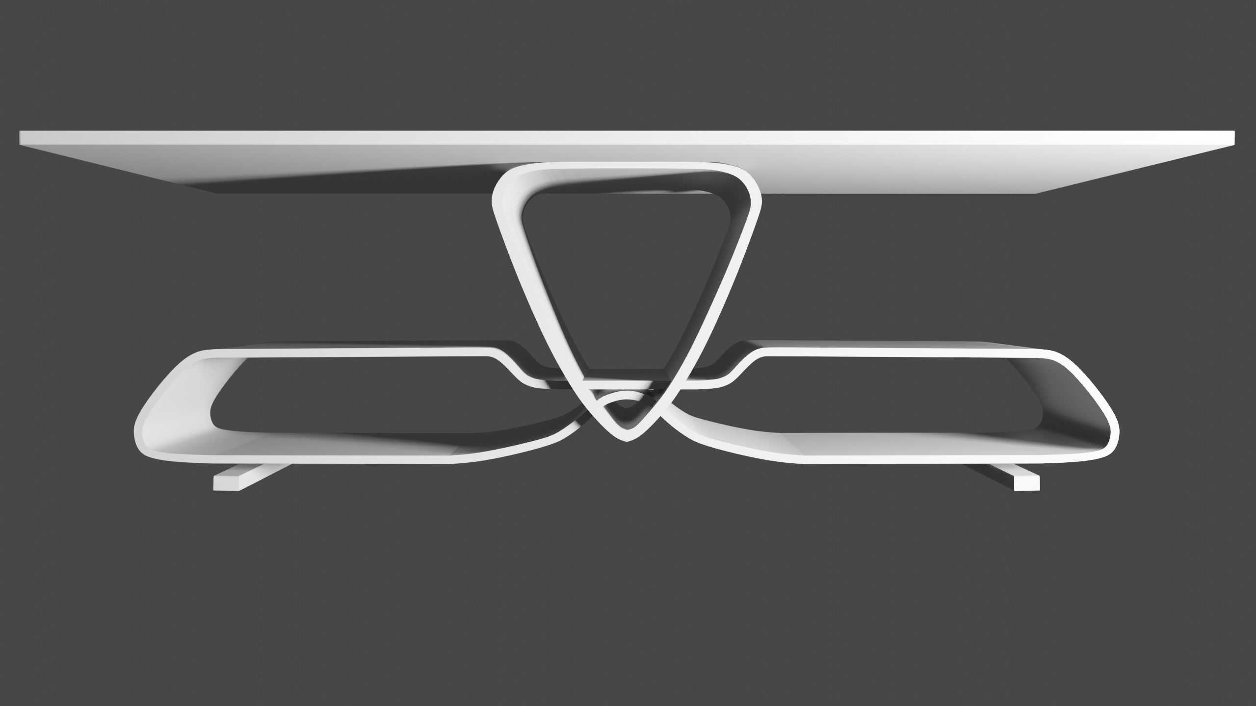 Alfa Romeo design coffe table Free 3D model_2