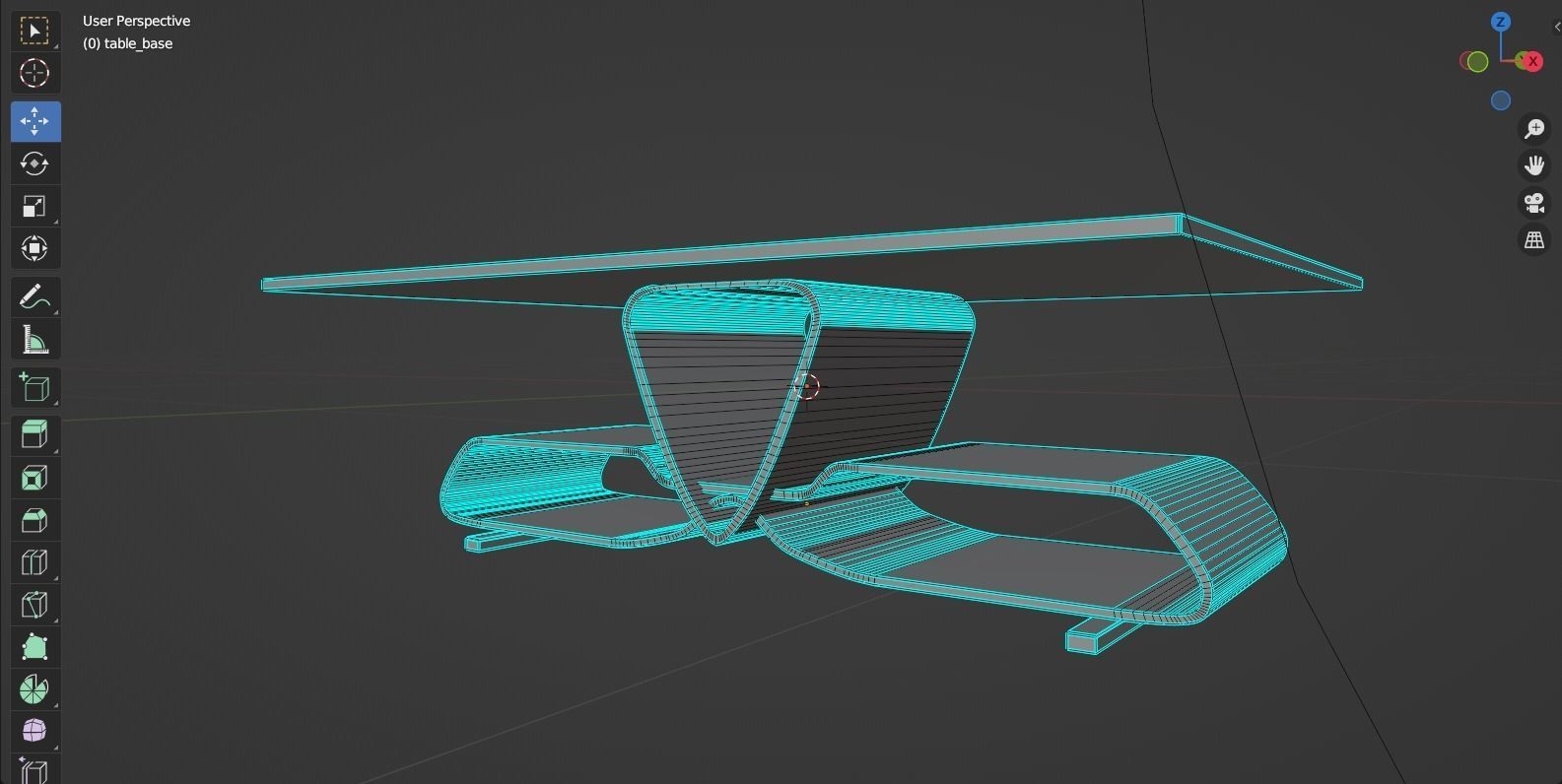 Alfa Romeo design coffe table Free 3D model_7