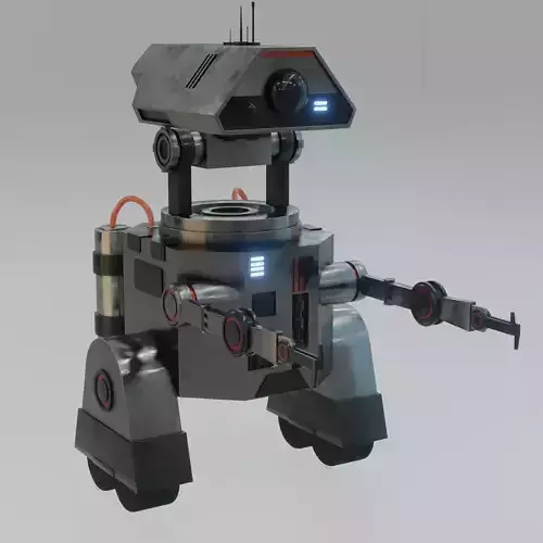 Robot with lights