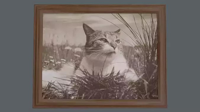 Wood Picture Frame - Standing