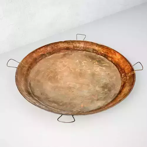 Giant Iron Round Tray