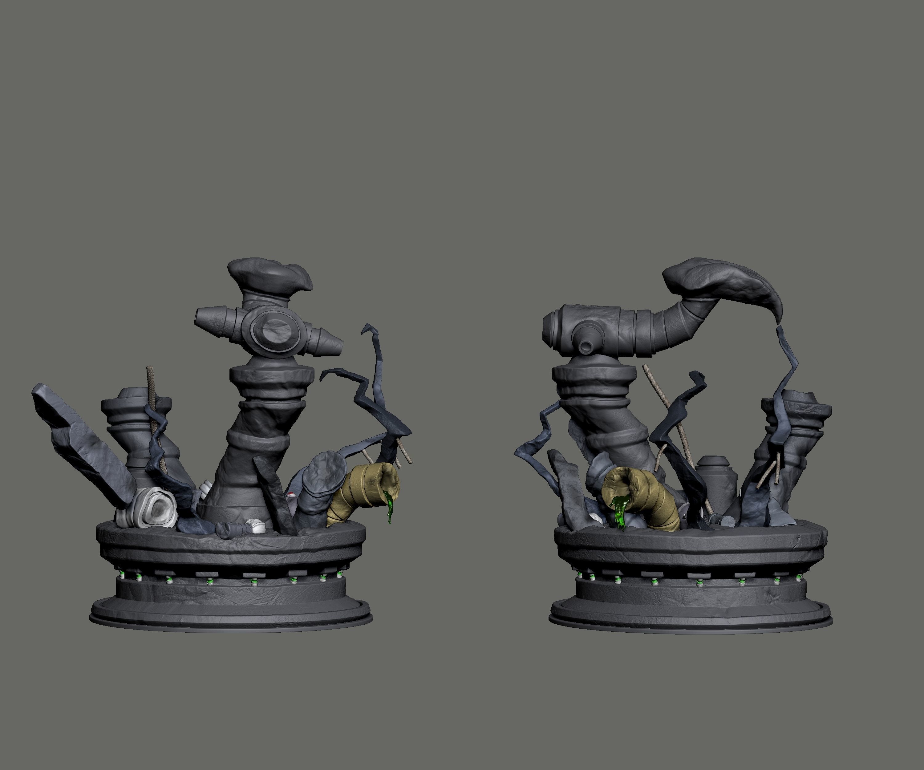 Venom 2099 - 3D Statue 3D print model_18