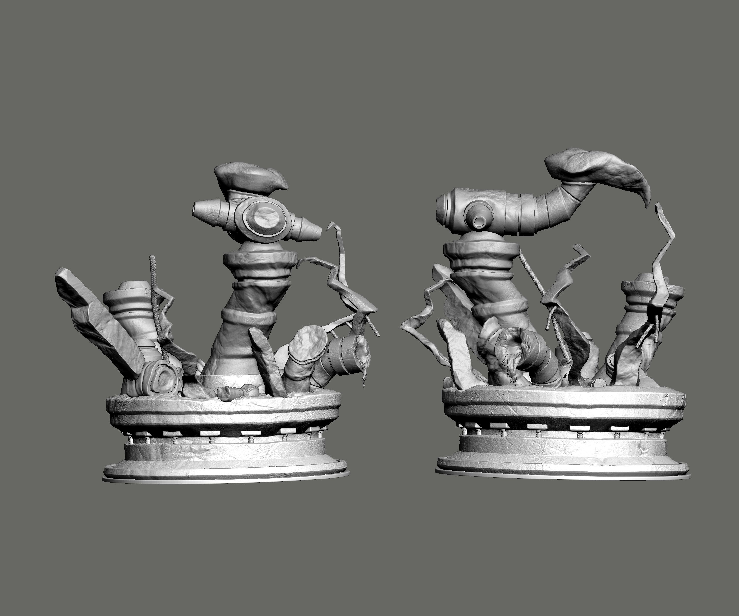 Venom 2099 - 3D Statue 3D print model_21