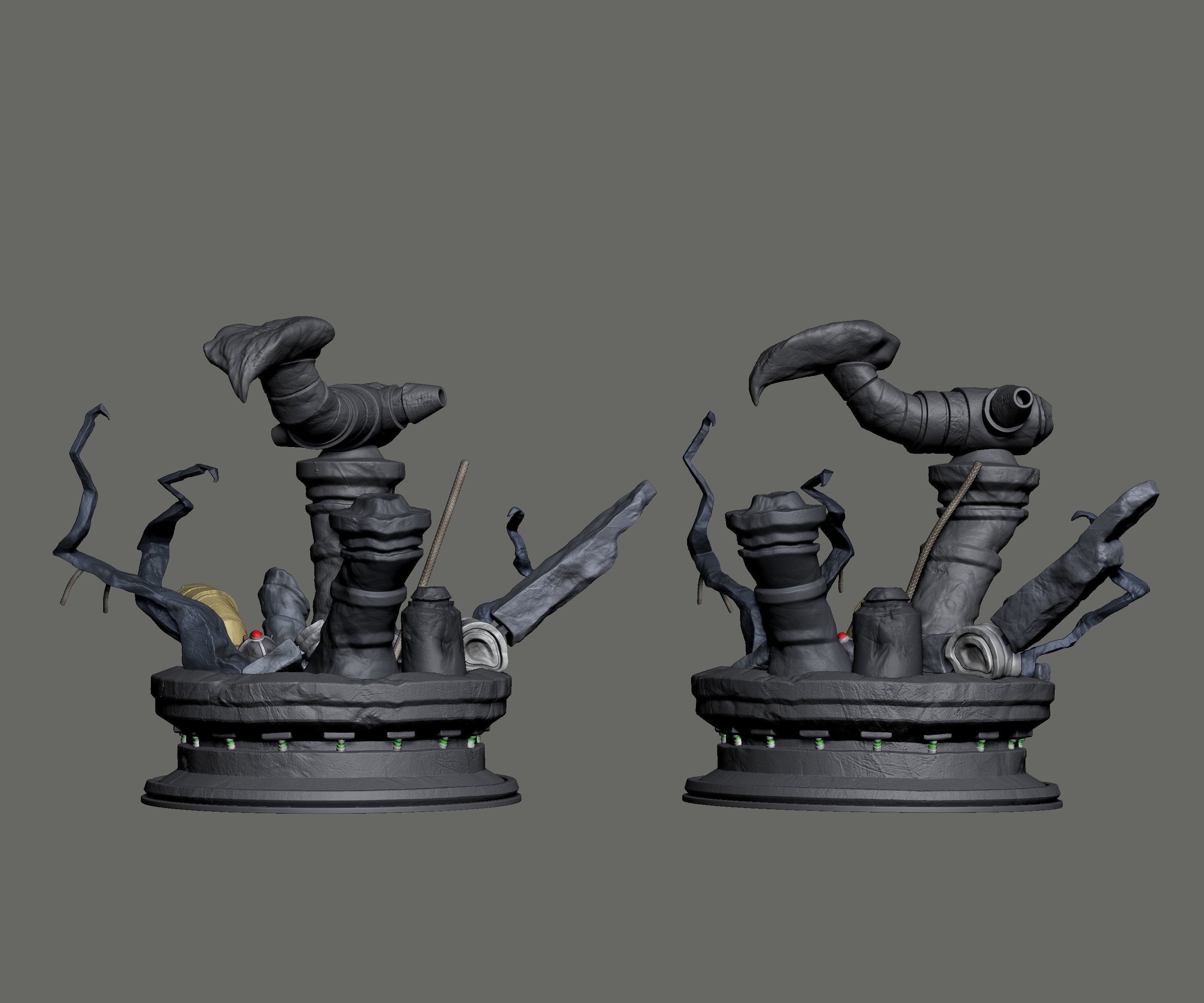 Venom 2099 - 3D Statue 3D print model_17