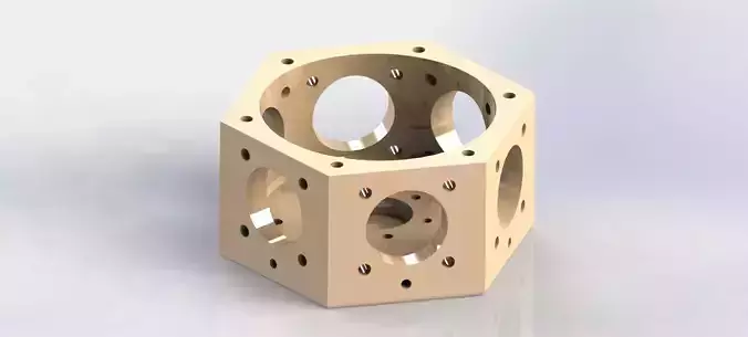 crankcase hexagonal face plate