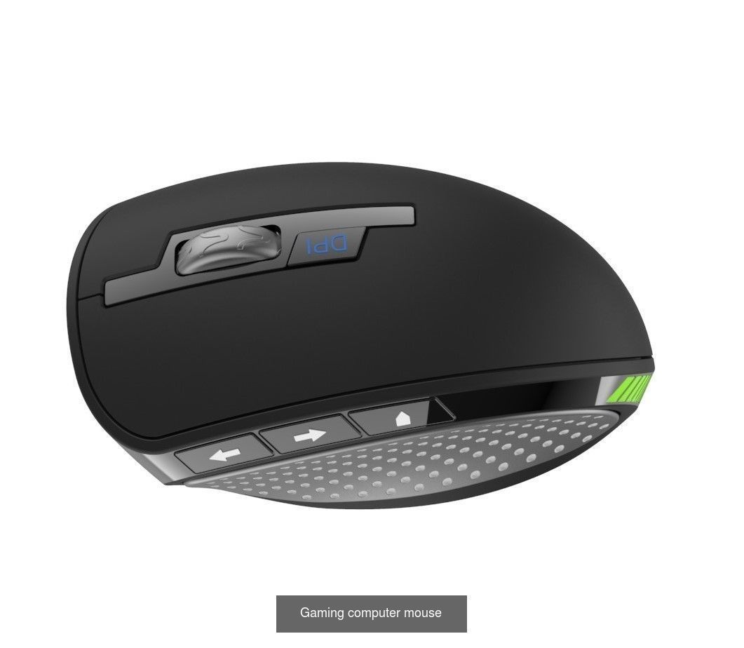 Pc computer mouse set 3D Model Collection_2