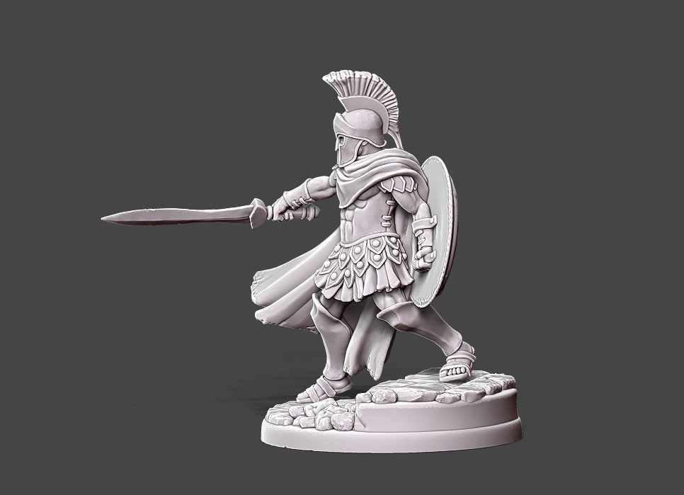 spartan - Thales - 35 mm scale 3D print model_1