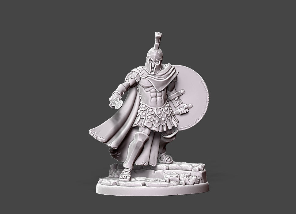 spartan - Thales - 35 mm scale 3D print model_8