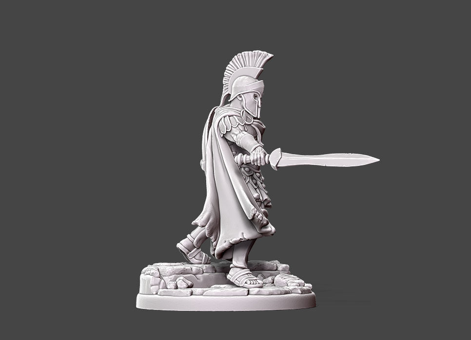 spartan - Thales - 35 mm scale 3D print model_4