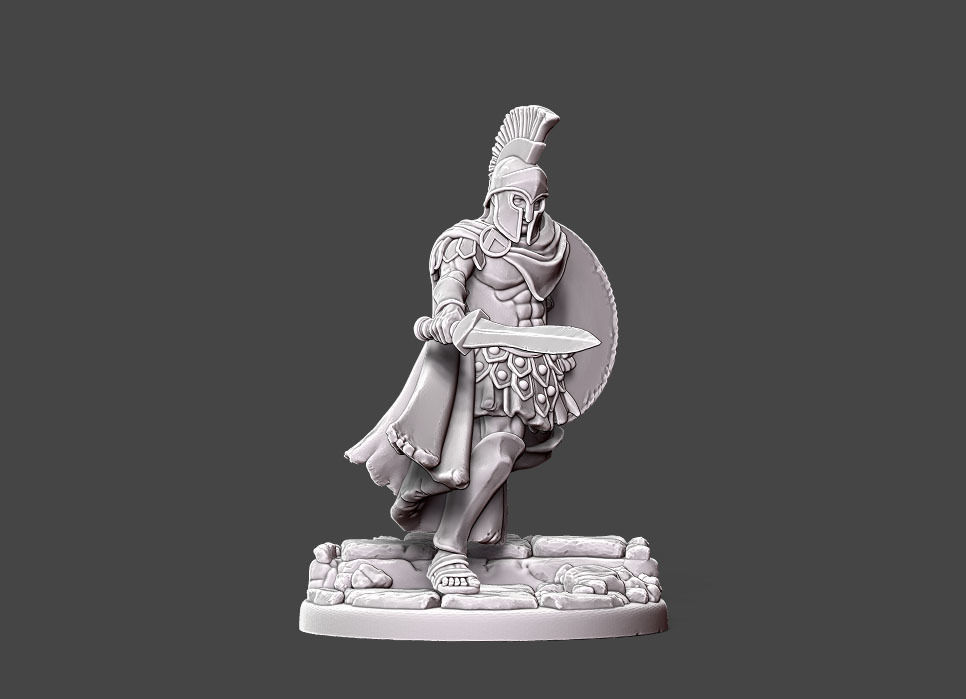 spartan - Thales - 35 mm scale 3D print model_5