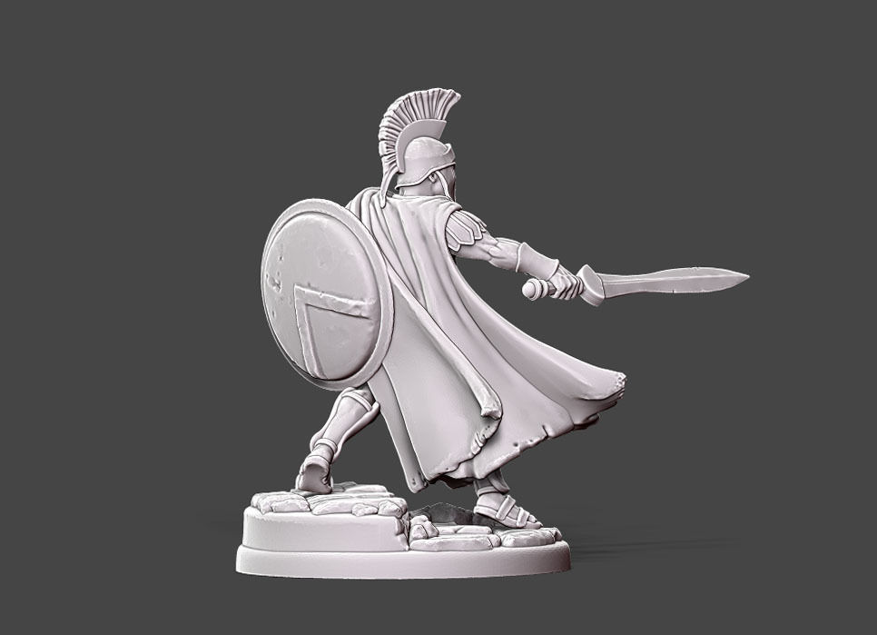 spartan - Thales - 35 mm scale 3D print model_3
