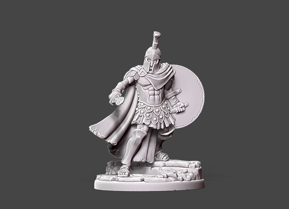 spartan - Thales - 35 mm scale 3D print model_6