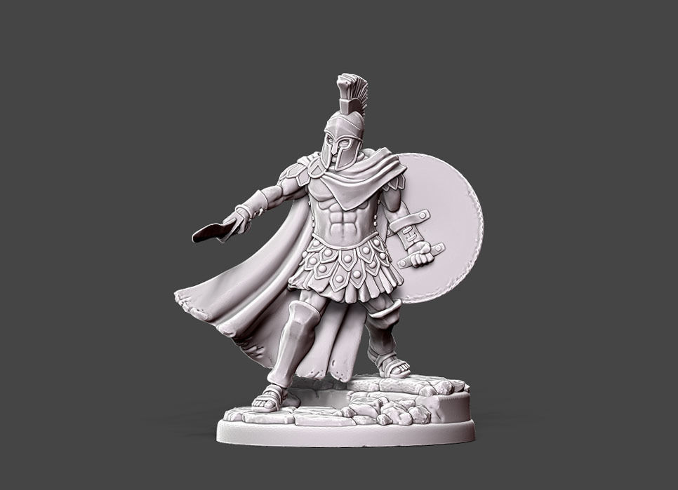 spartan - Thales - 35 mm scale 3D print model_7