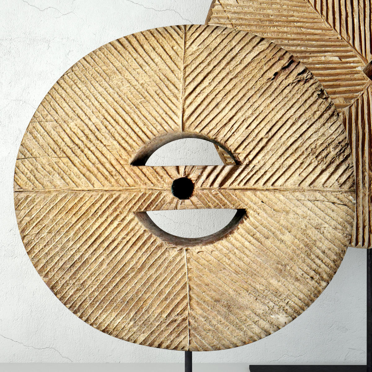 Old Wood Wheels 3D model_4