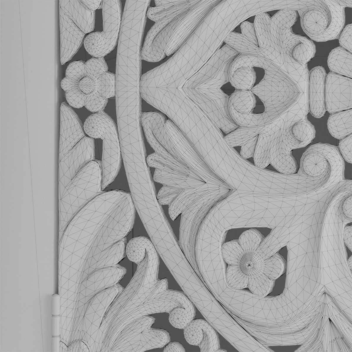 Old stand 3D model_1