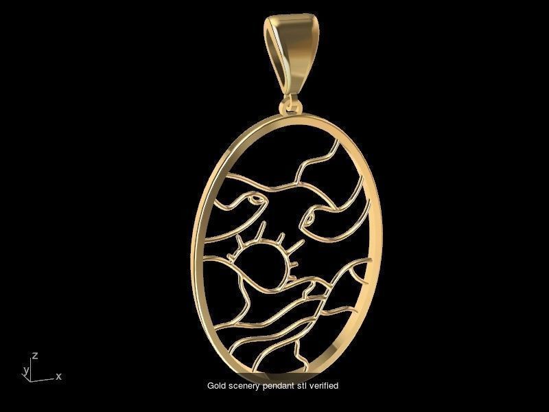 Rings necklaces all things jewellery stl verified  3D Model Collection_93