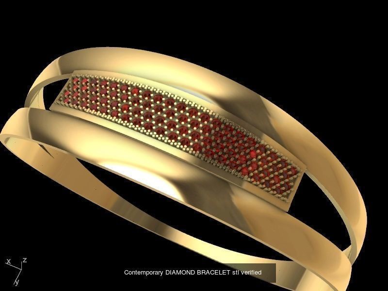 Rings necklaces all things jewellery stl verified  3D Model Collection_97