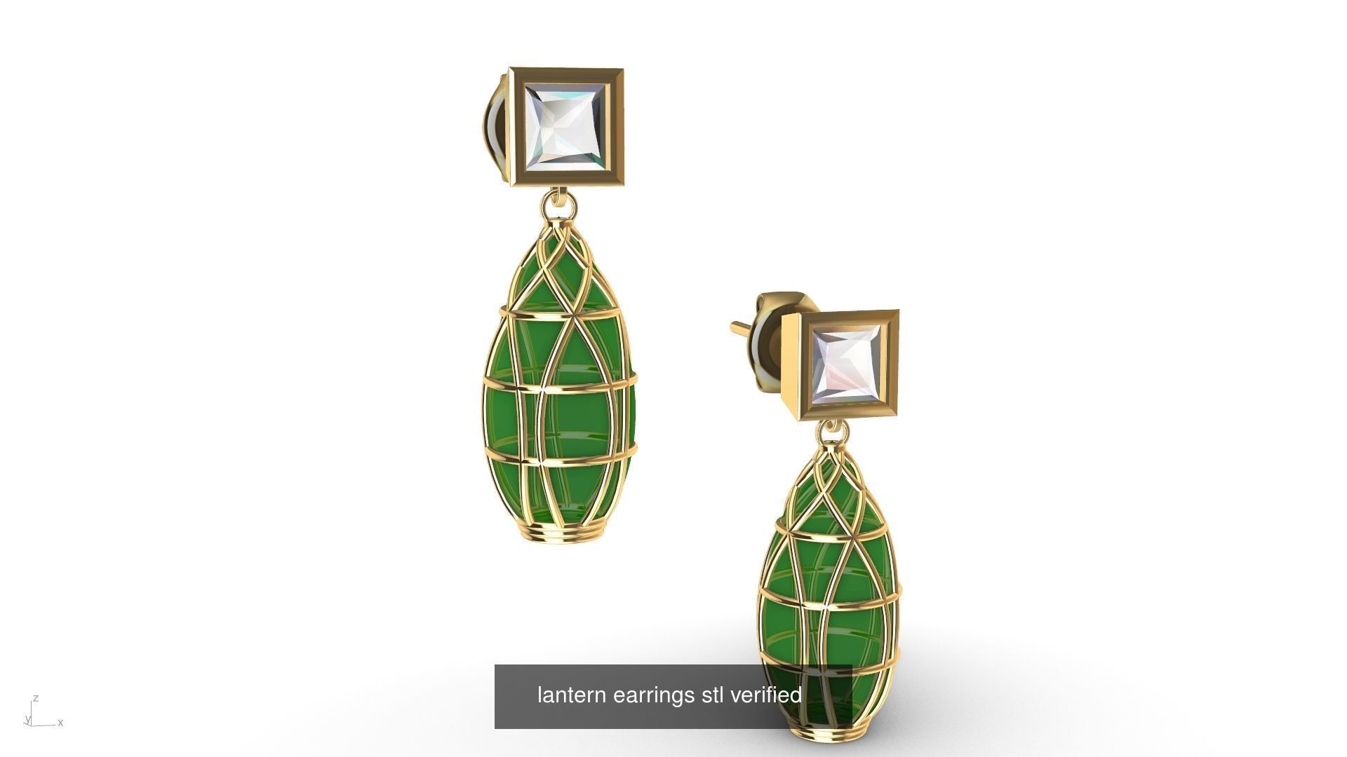 Rings necklaces all things jewellery stl verified  3D Model Collection_125