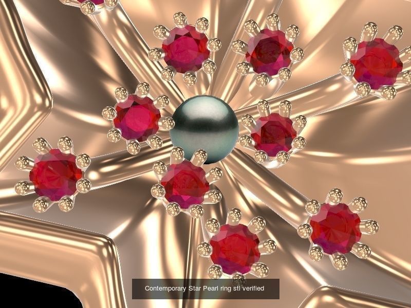 Rings necklaces all things jewellery stl verified  3D Model Collection_54