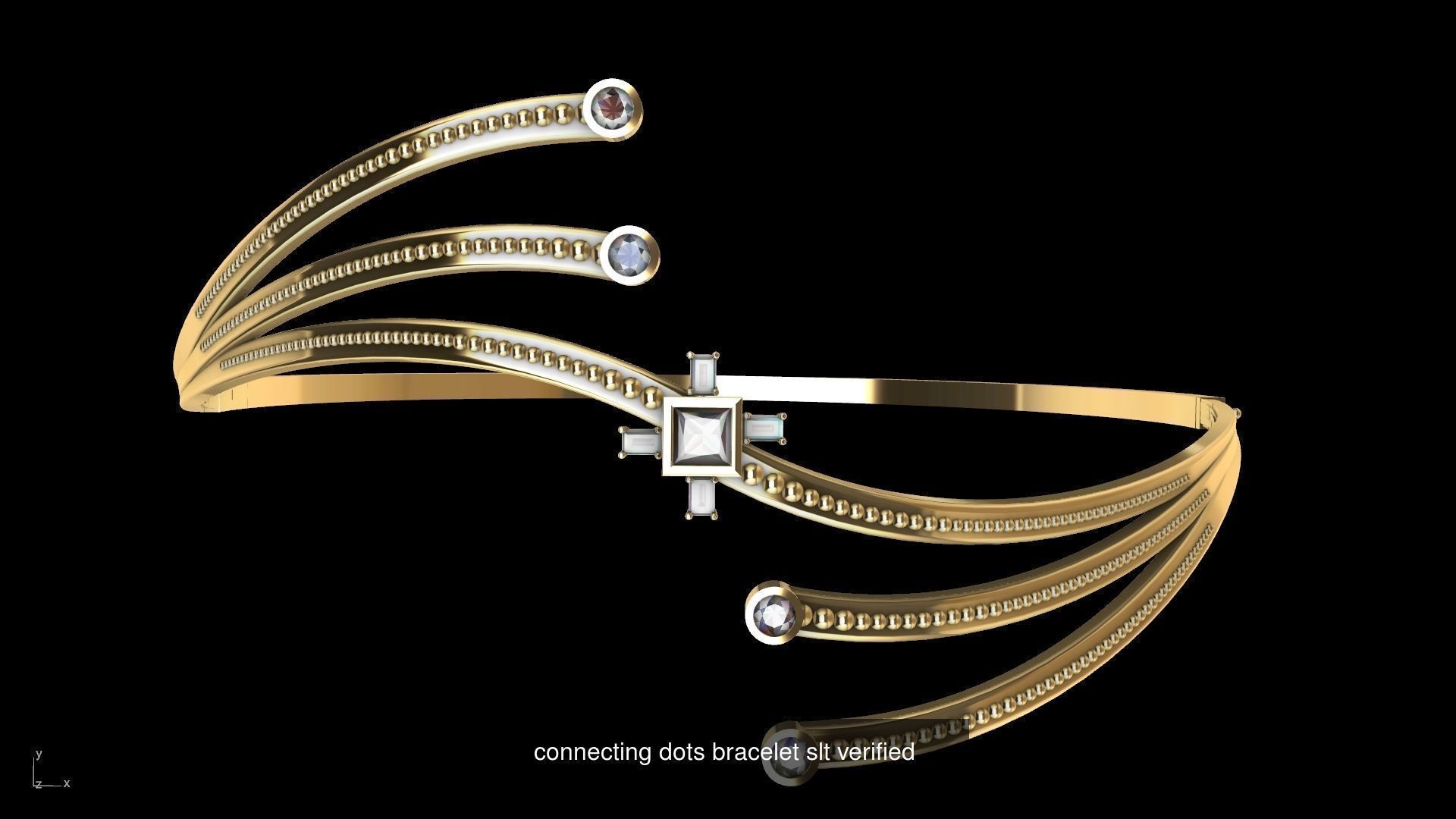 Rings necklaces all things jewellery stl verified  3D Model Collection_120