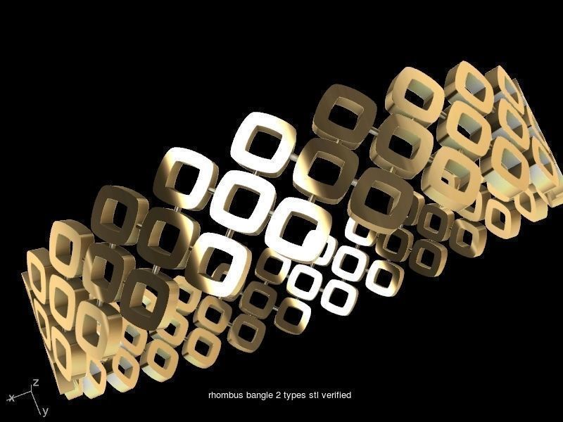 Rings necklaces all things jewellery stl verified  3D Model Collection_115