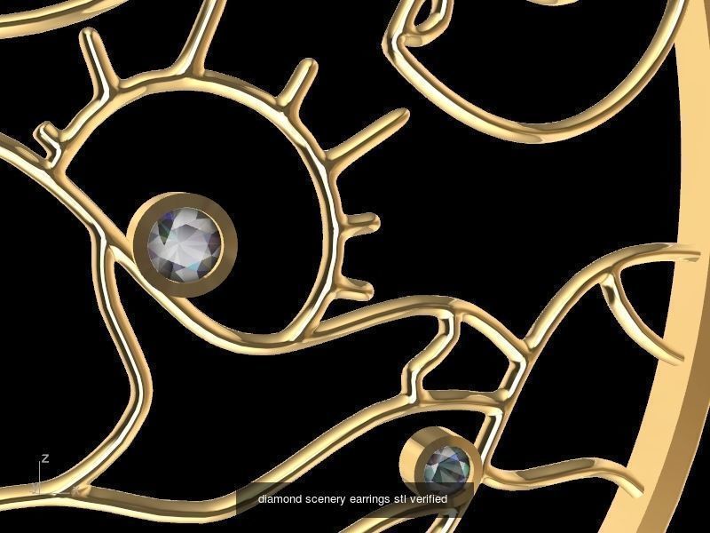 Rings necklaces all things jewellery stl verified  3D Model Collection_95