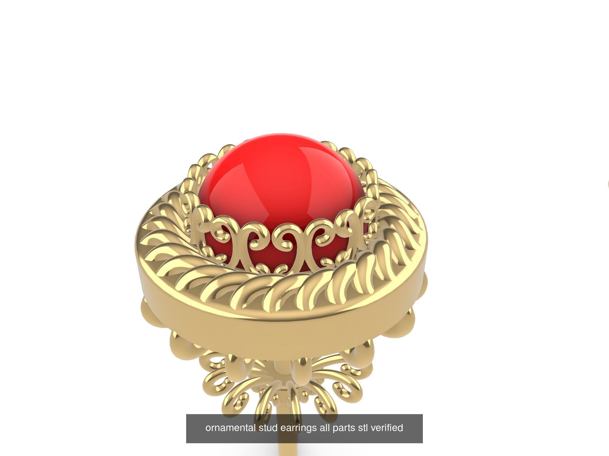 Rings necklaces all things jewellery stl verified  3D Model Collection_42