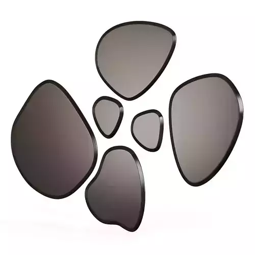 Cattelan Italia Hawaii Luxury Mirror 3D model