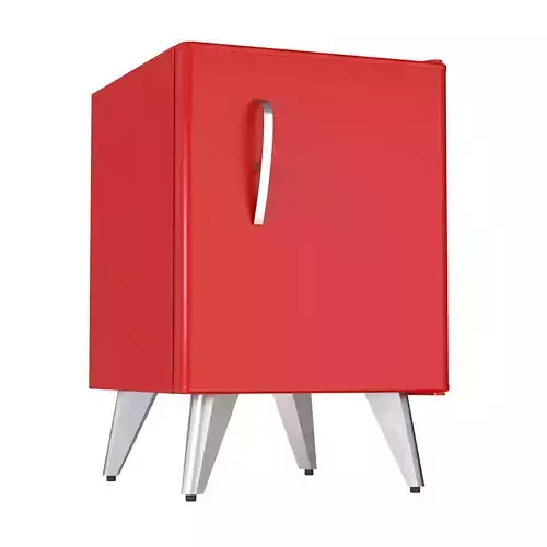 Mini Fridge Red