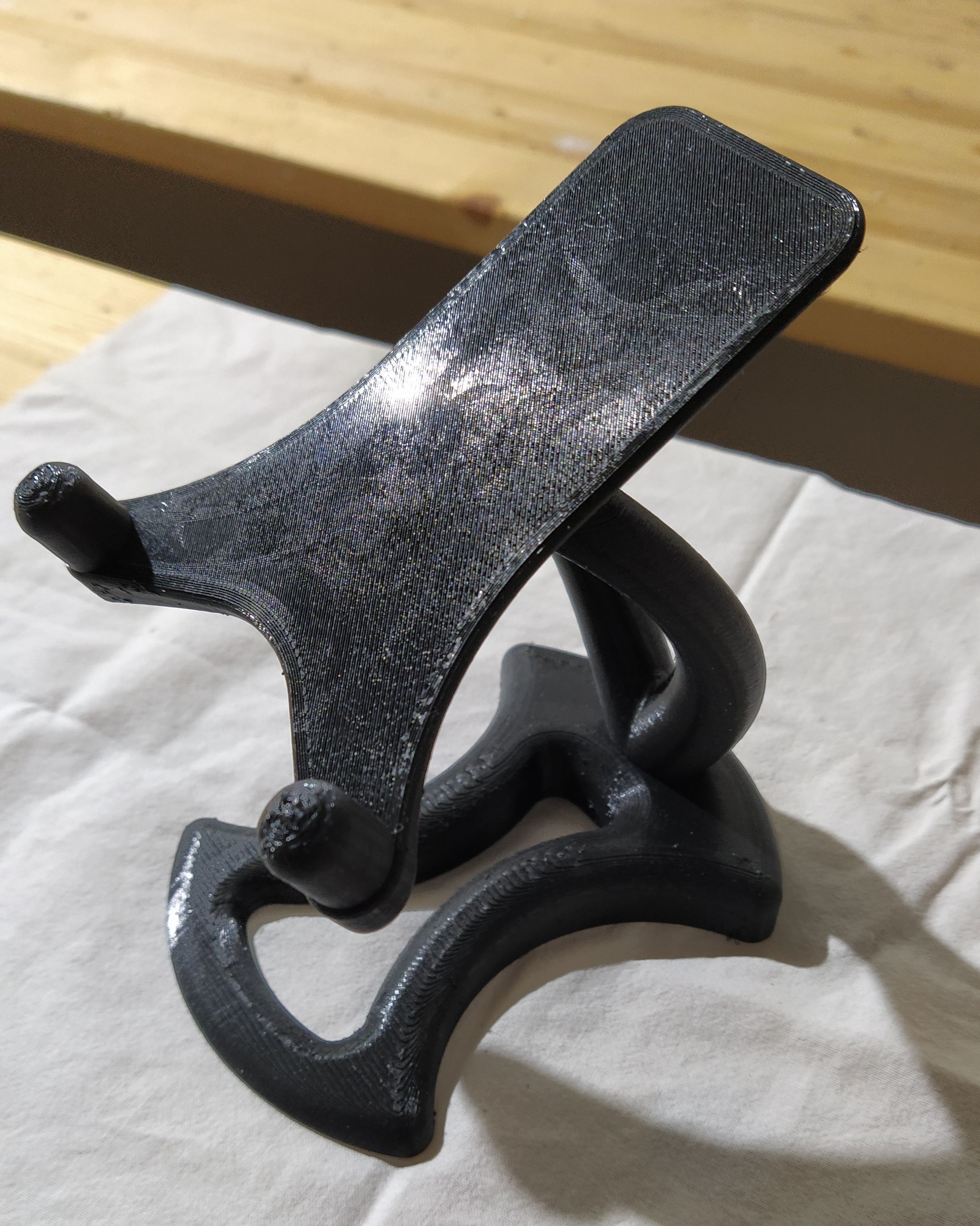 Pedestal ipad stand 3D print model_20